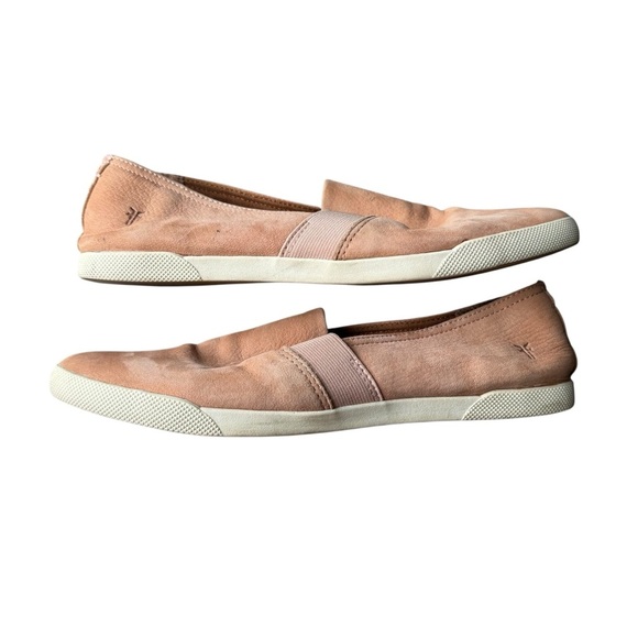 Frye - Leather Slip-On Sneakers Sz 7.5 - Picture 9 of 10